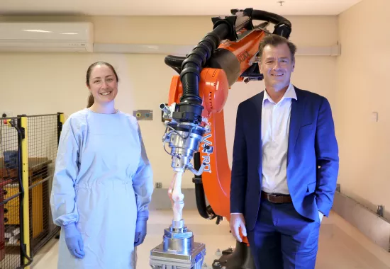 New robot driving innovation in joint surgery