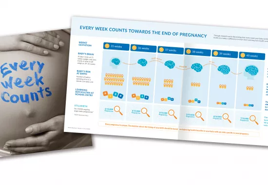 Every week counts in the lead up to birth