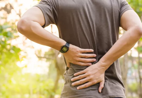 Technology to deliver support to those with back pain during the pandemic