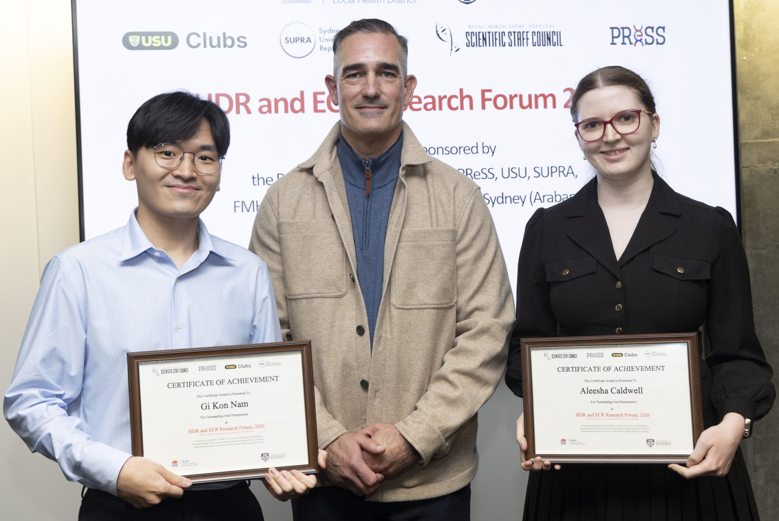 Recognition for excellence in research