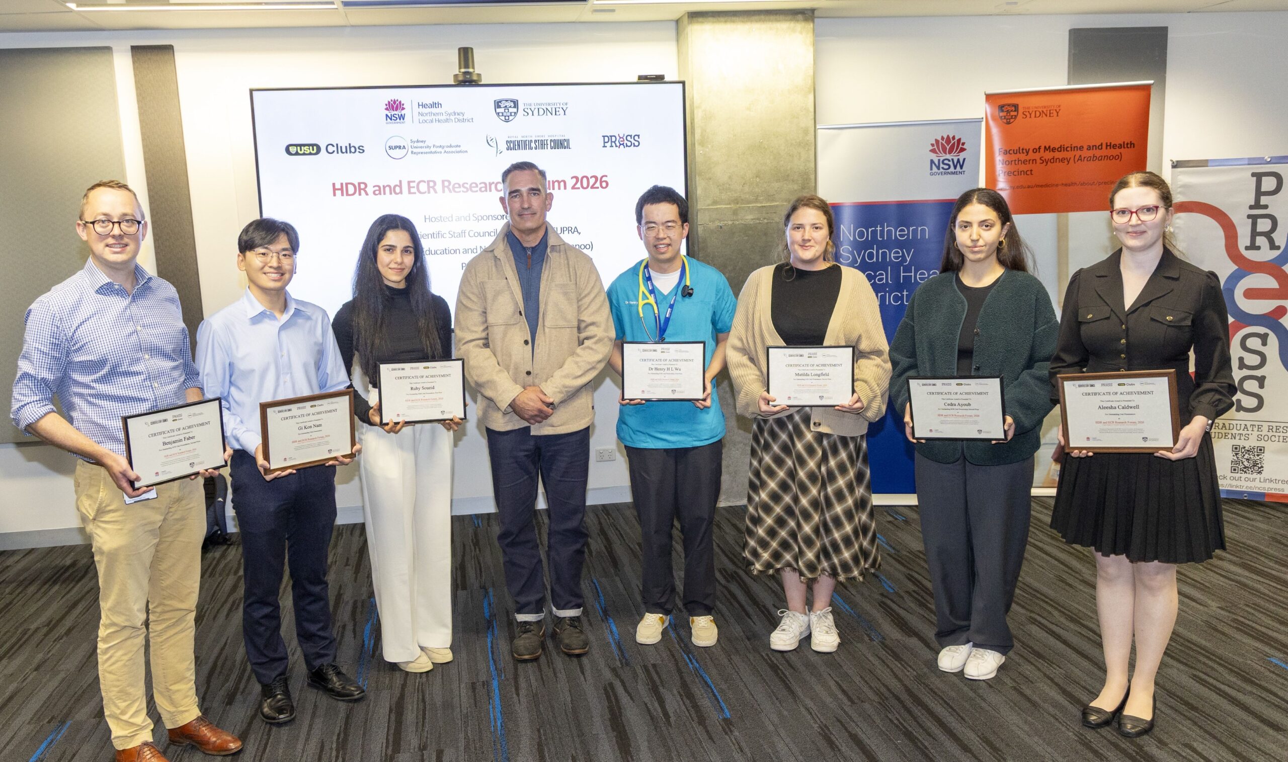 Recognition for excellence in research