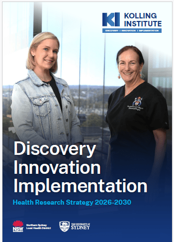 Kolling Institute Health Research Strategy 20206 - 2030